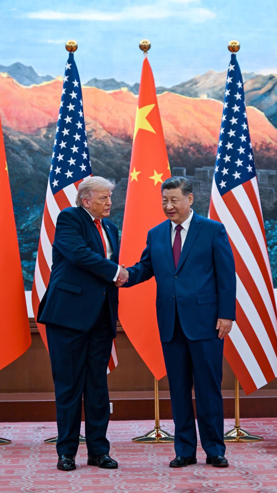 Trump and Xi meet in Beijing